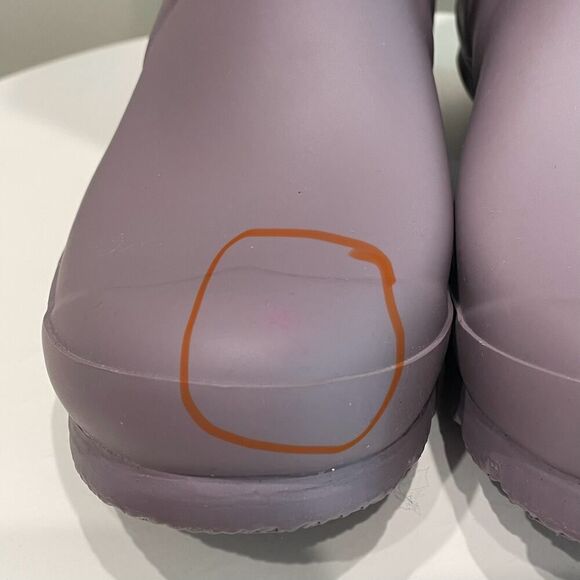 Hunter Original Tall Thunder Cloud Purple Women's Boots - Size: 7 - Picture 5 of 12